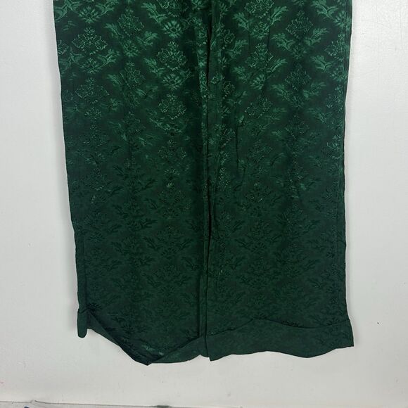 Sandro Paris Pants High Waisted Jacquard Wide Leg Trousers And Top Set - Picture 14 of 16